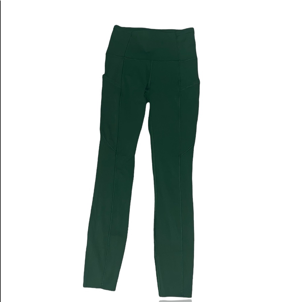 LULULEMON ATHLETICA Fast and Free 25” GREEN